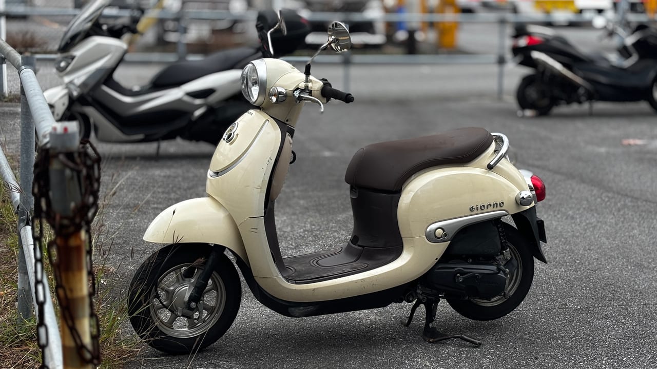 ホンダ ジョルノ(AF77)の実車写真