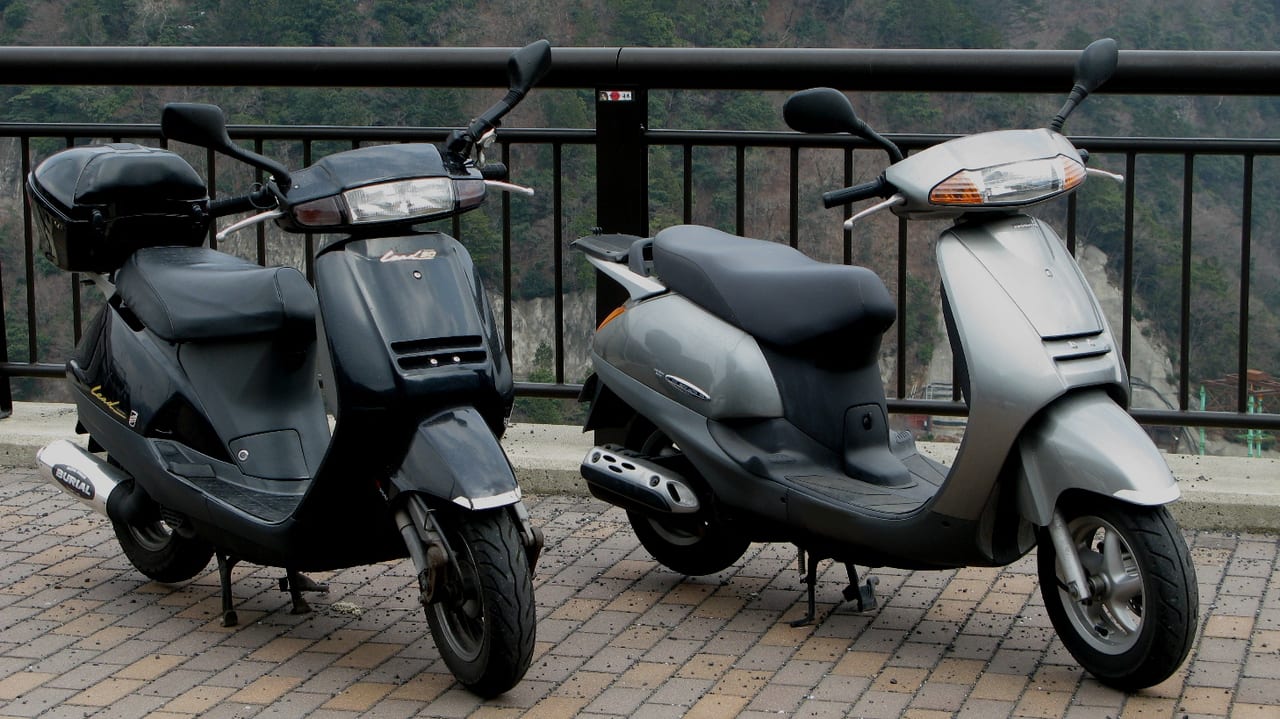 ホンダ リード90の実車写真