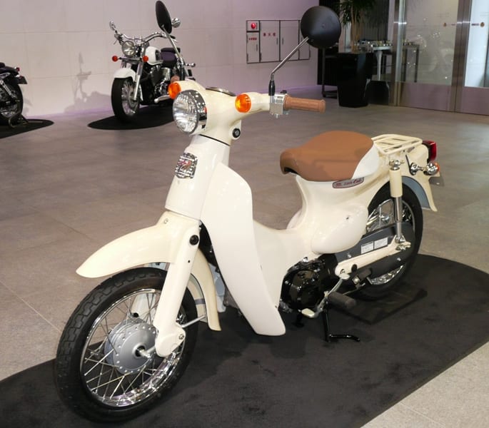 ホンダ リトルカブの実車写真