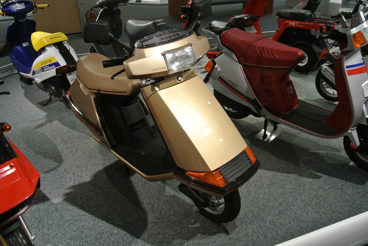 ホンダ スペイシー50の実車写真