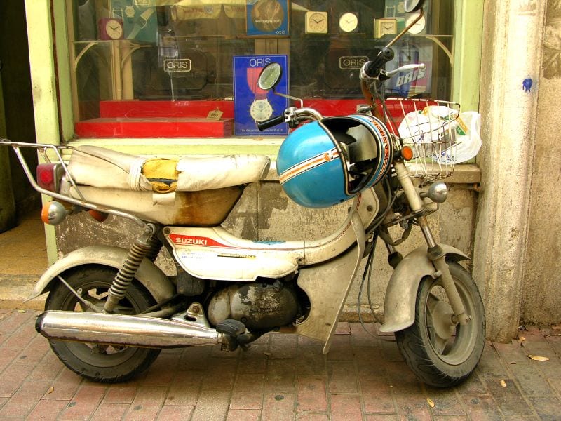 スズキ ランディー(FM50)の実車写真