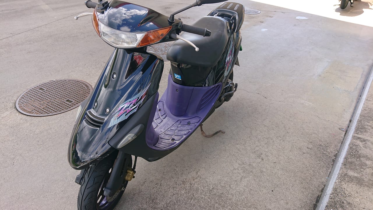 スズキ セピアZZ(2st CA1EB/CA1HC)の実車写真