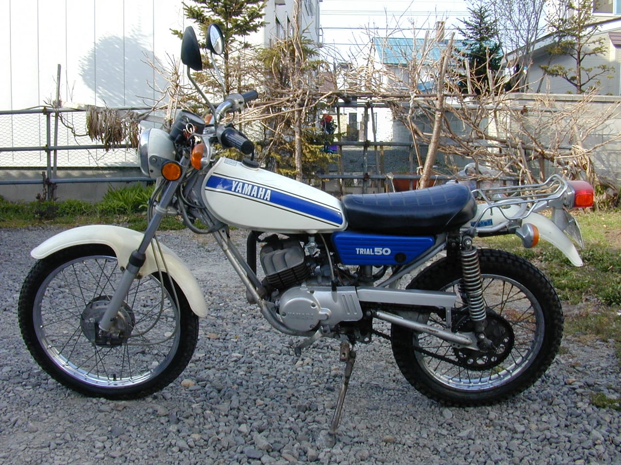 ヤマハ TY50の実車写真